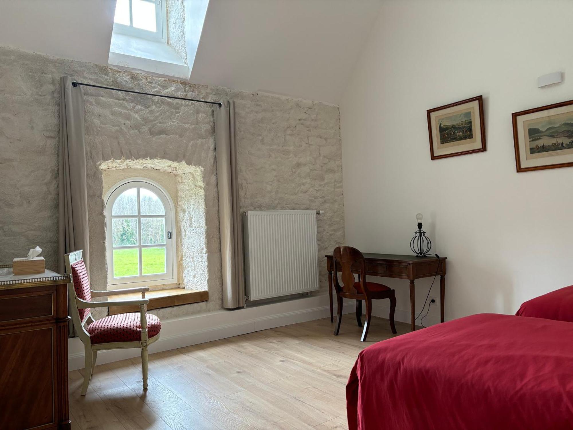 Les Communs De Chiffrevast Bed and Breakfast Tamerville Exteriör bild